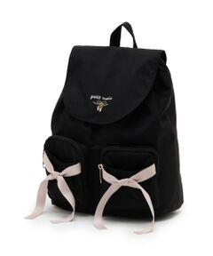 petit main / プティマイン リュック・バックパック | 【バレエ】ポケットリボンリュック