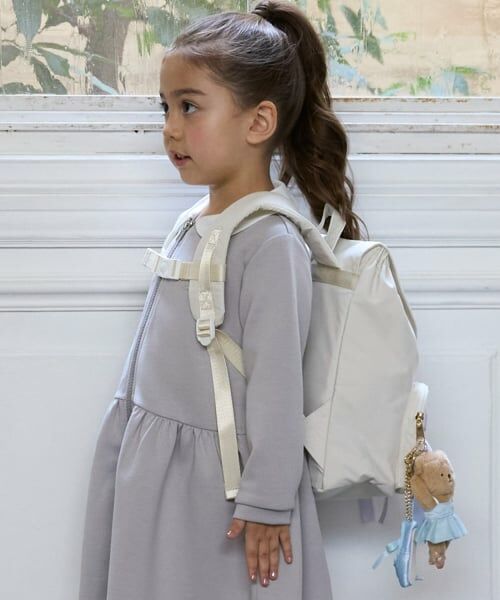 petit main / プティマイン リュック・バックパック | 【バレエ】ポケットリボンリュック | 詳細1