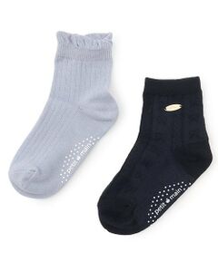 petit main / プティマイン ソックス | チャームつきソックス2P