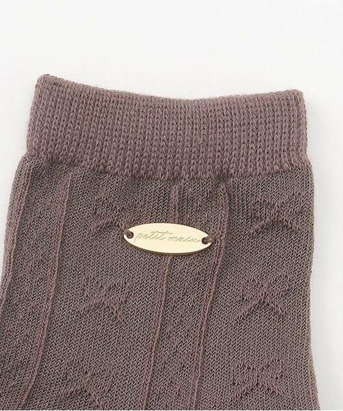 petit main / プティマイン ソックス | チャームつきソックス2P | 詳細1