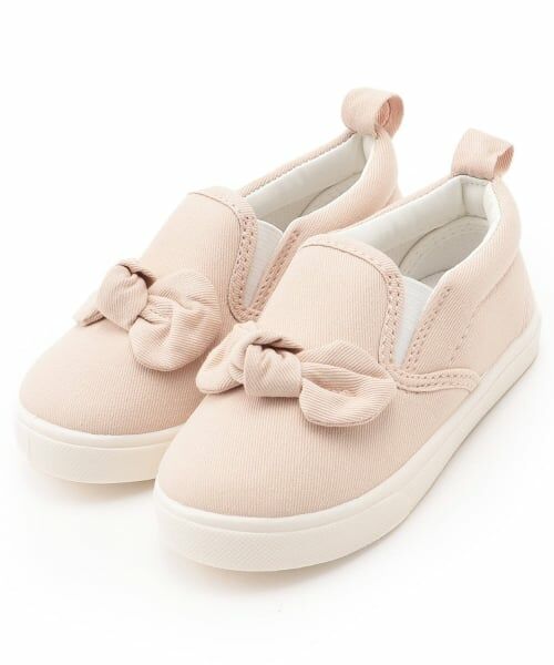 petit main / プティマイン スニーカー | スポっとはけるアソートスリッポン(ライト ピンク)