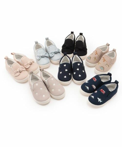 petit main / プティマイン スニーカー | スポっとはけるアソートスリッポン | 詳細12