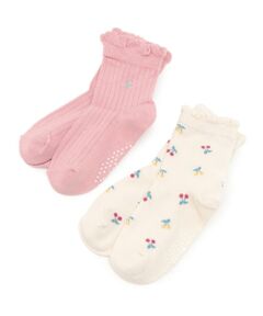 petit main / プティマイン ソックス | さくらんぼソックス2P