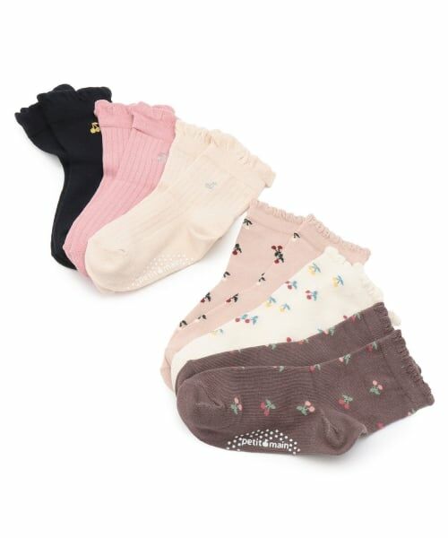 petit main / プティマイン ソックス | さくらんぼソックス2P | 詳細4