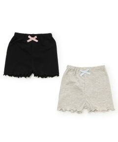 petit main / プティマイン レギンス・スパッツ | 【抗菌防臭】一分丈インナーパンツ2P