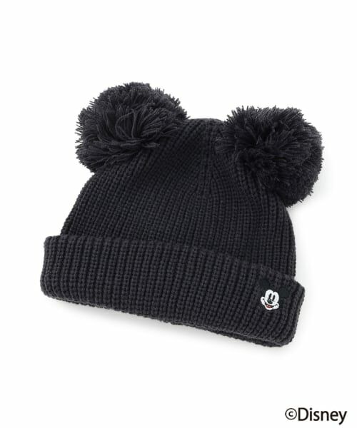 petit main / プティマイン ニットキャップ | 【Disney】W梵天ニット帽 | 詳細2