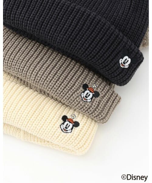 petit main / プティマイン ニットキャップ | 【Disney】W梵天ニット帽 | 詳細5