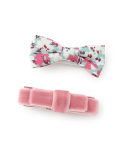 petit main / プティマイン ヘアピン | リボンヘアクリップ 2P