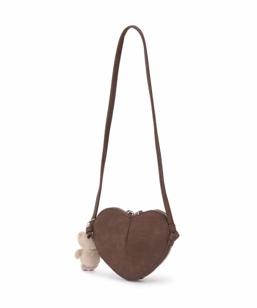 petit main / プティマイン ショルダーバッグ | チャームつきハートポシェット | 詳細4