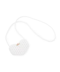 petit main / プティマイン ショルダーバッグ | ハートパールポシェット