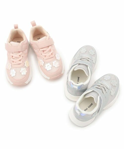 petit main / プティマイン スニーカー | フラワースニーカー | 詳細6