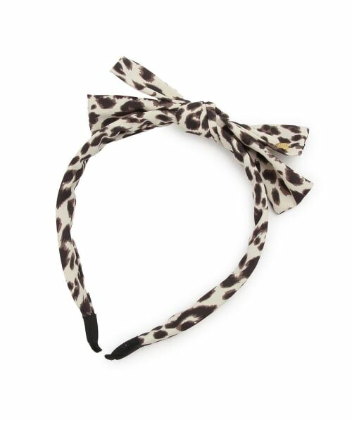 petit main / プティマイン カチューシャ・カチューム・その他 | リボンカチューシャ（ベージュ）