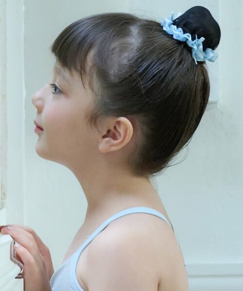 petit main / プティマイン ヘアゴム・シュシュ | 【バレエ】プチリボンシニヨンネット | 詳細1
