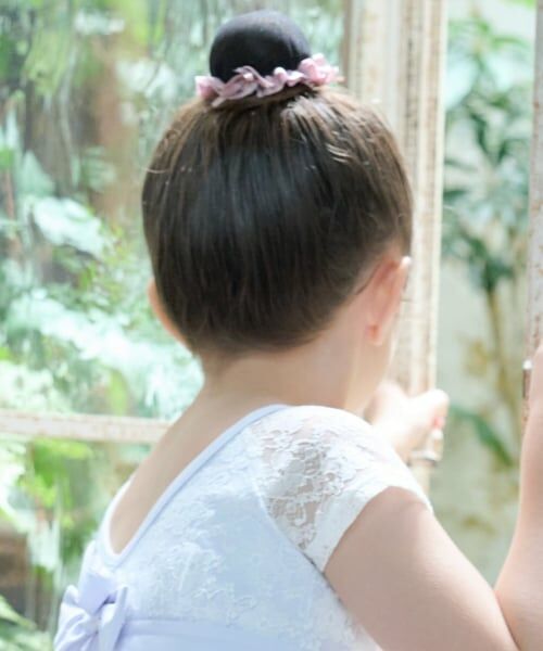 petit main / プティマイン ヘアゴム・シュシュ | 【バレエ】プチリボンシニヨンネット | 詳細4