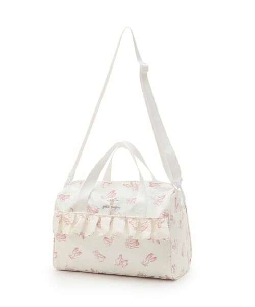 petit main / プティマイン ボストンバッグ | 【バレエ】ボストンバッグ（アイボリー）