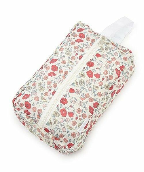 petit main / プティマイン ポーチ | 【トラベル】縦型マルチポーチ/L（赤）