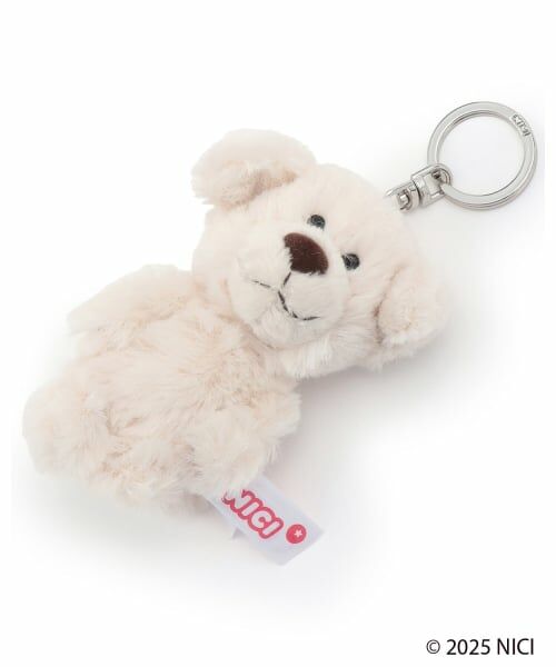 petit main / プティマイン チャーム | 【NICI】キーリングGレトリバー/L（アイボリー）