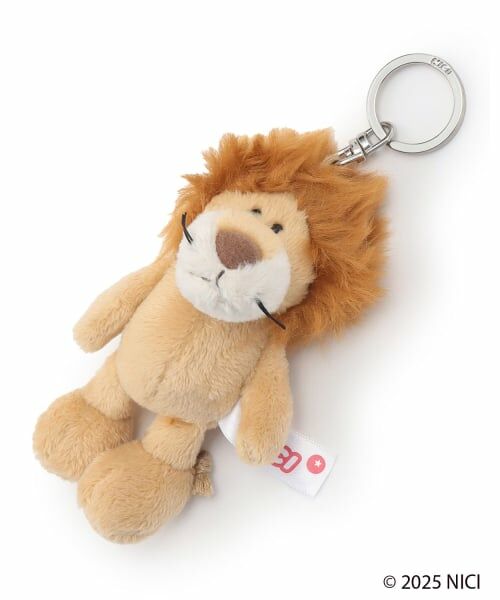 petit main / プティマイン チャーム | 【NICI】キーリングライオン/L（ベージュ）
