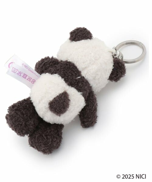 petit main / プティマイン チャーム | 【NICI】キーリングパンダ/L | 詳細1