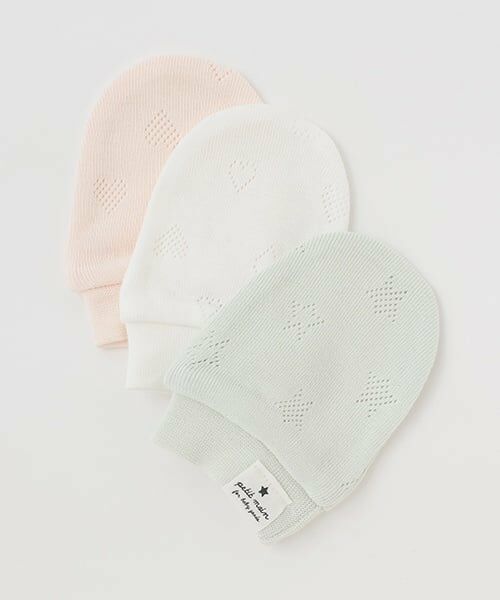 petit main / プティマイン ベビー・キッズグッズ | 【弱酸性】ミトンセット | 詳細6