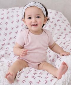 petit main / プティマイン 肌着 | 【弱酸性】半袖ボディースーツ