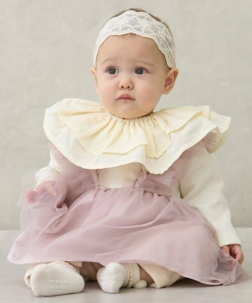 petit main / プティマイン スタイ・ビブ | 【防水】天使とコウモリのスタイ | 詳細1