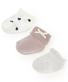 petit main / プティマイン ベビー・キッズウエア | BABY3Pソックス