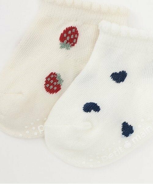 petit main / プティマイン ベビー・キッズウエア | BABY3Pソックス | 詳細4
