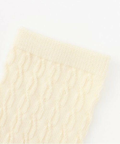 petit main / プティマイン ベビー・キッズウエア | ジャガードレッグウォーマー | 詳細1