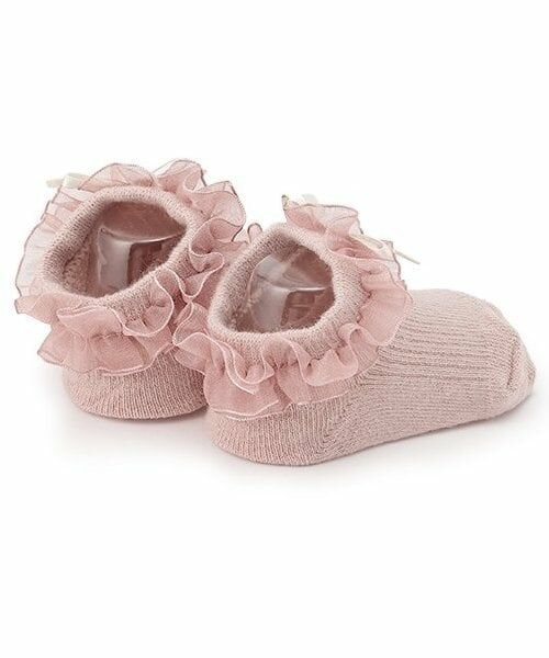 petit main / プティマイン ベビー・キッズウエア | オーガンジーフリルカップソックス | 詳細1