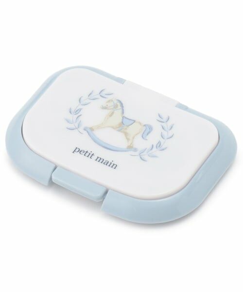 petit main / プティマイン ベビー・キッズグッズ | 【抗菌】ウェットシート蓋（ライト ブルー）