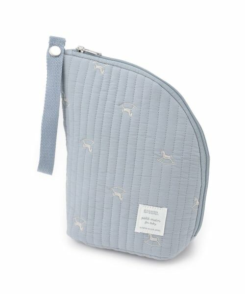 petit main / プティマイン ベビー・キッズグッズ | 保冷マルチポーチ（ライト ブルー）