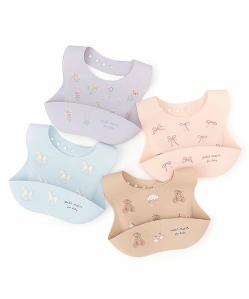 petit main / プティマイン スタイ・ビブ | お食事シリコンBIB | 詳細10