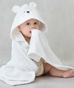 petit main / プティマイン ベビー・キッズウエア | アニマルバスポンチョ