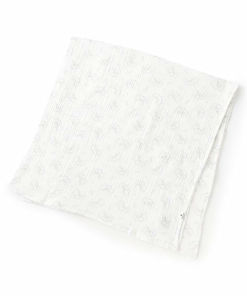 petit main / プティマイン ベビー・キッズウエア | ガーゼおくるみ（ライト ブルー）