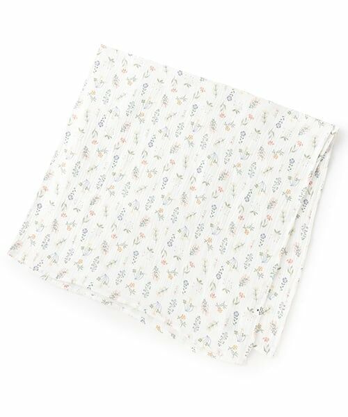 petit main / プティマイン ベビー・キッズウエア | ガーゼおくるみ（マルチ）