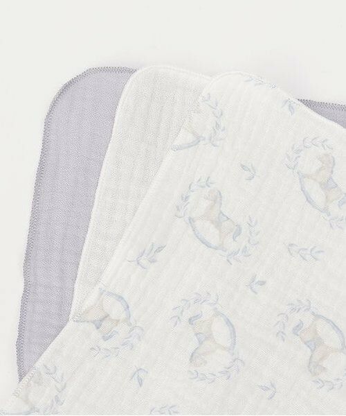 petit main / プティマイン ベビー・キッズグッズ | ガーゼ小3P | 詳細4