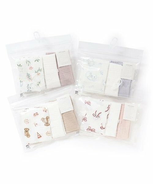 petit main / プティマイン ベビー・キッズグッズ | ガーゼ小3P | 詳細7