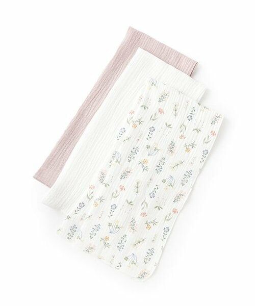 petit main / プティマイン ベビー・キッズグッズ | ガーゼ3P（ラベンダー）