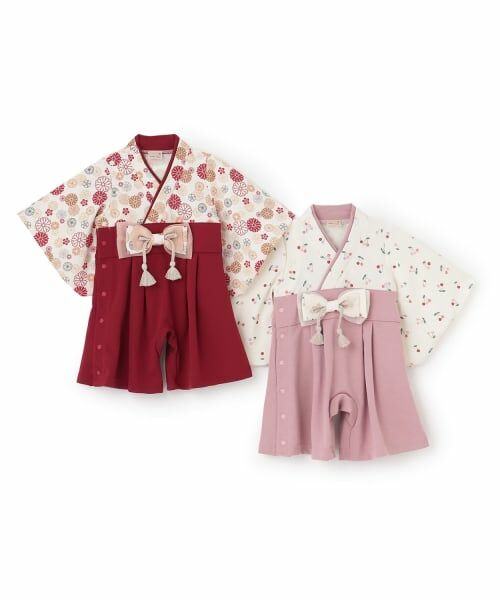 petit main / プティマイン ロンパース | GIRLS袴カバーオール | 詳細10