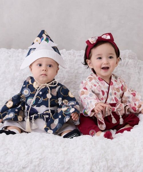 petit main / プティマイン ロンパース | GIRLS袴カバーオール | 詳細2