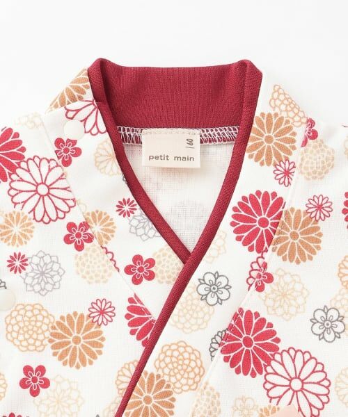 petit main / プティマイン ロンパース | GIRLS袴カバーオール | 詳細5