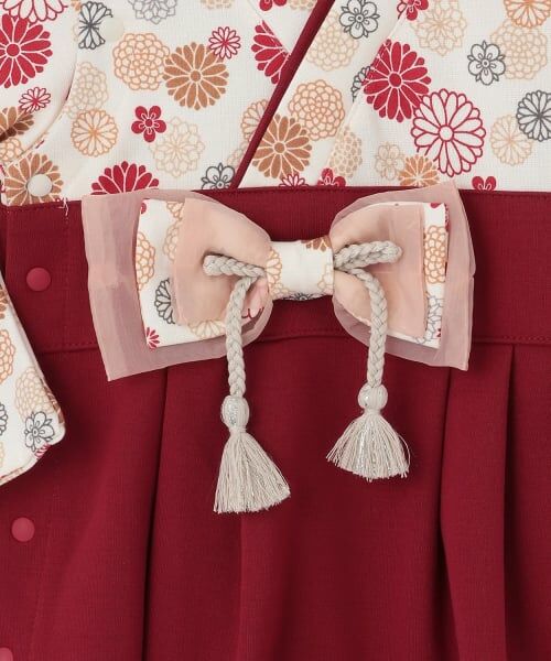 petit main / プティマイン ロンパース | GIRLS袴カバーオール | 詳細6