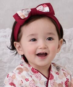 petit main / プティマイン ベビー・キッズグッズ | 和風リボンヘアバンド