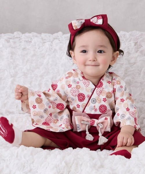 petit main / プティマイン ベビー・キッズグッズ | 和風リボンヘアバンド | 詳細1