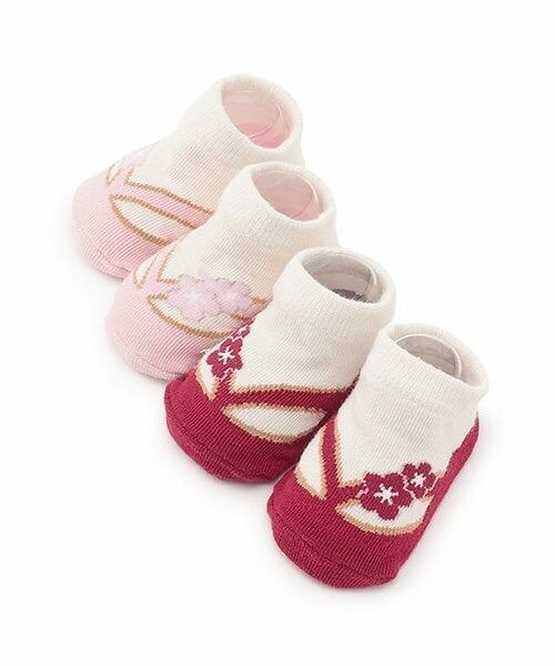 petit main / プティマイン ベビー・キッズウエア | GIRLS足袋風カップソックス | 詳細5