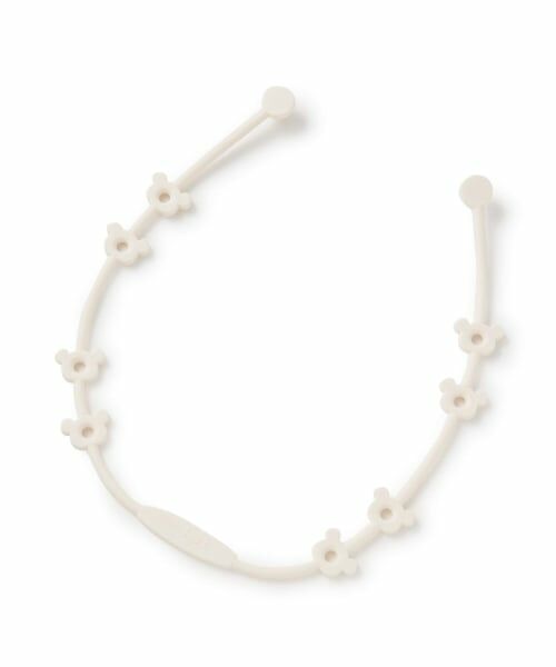 petit main / プティマイン ベビー・キッズグッズ | 【Littlebyul】シリコンTOYBAND（オフ ホワイト）