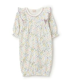 petit main / プティマイン ロンパース | 【オーガニック】肩フリル2WAYオール