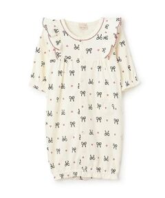 petit main / プティマイン ロンパース | 【オーガニック】肩フリル2WAYオール