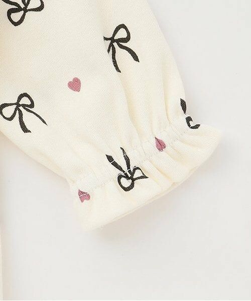 petit main / プティマイン ロンパース | 【オーガニック】肩フリル2WAYオール | 詳細4